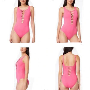 BLEU BY ROD BEATTIE RING ME UP LACE DOWN ONE SIZE 8